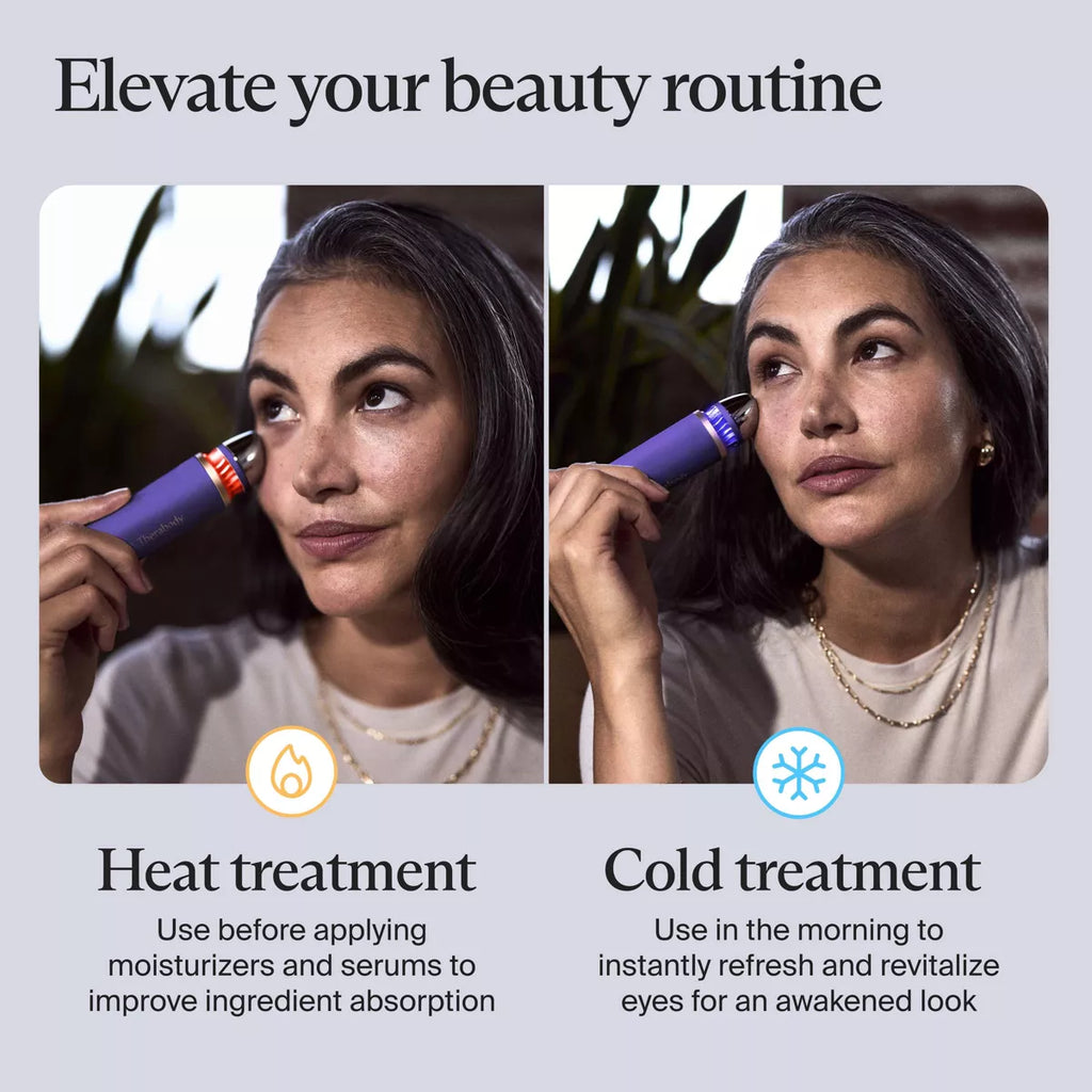 Therabody Theraface Depuffing Cold & Heat Facial Treatment Wand