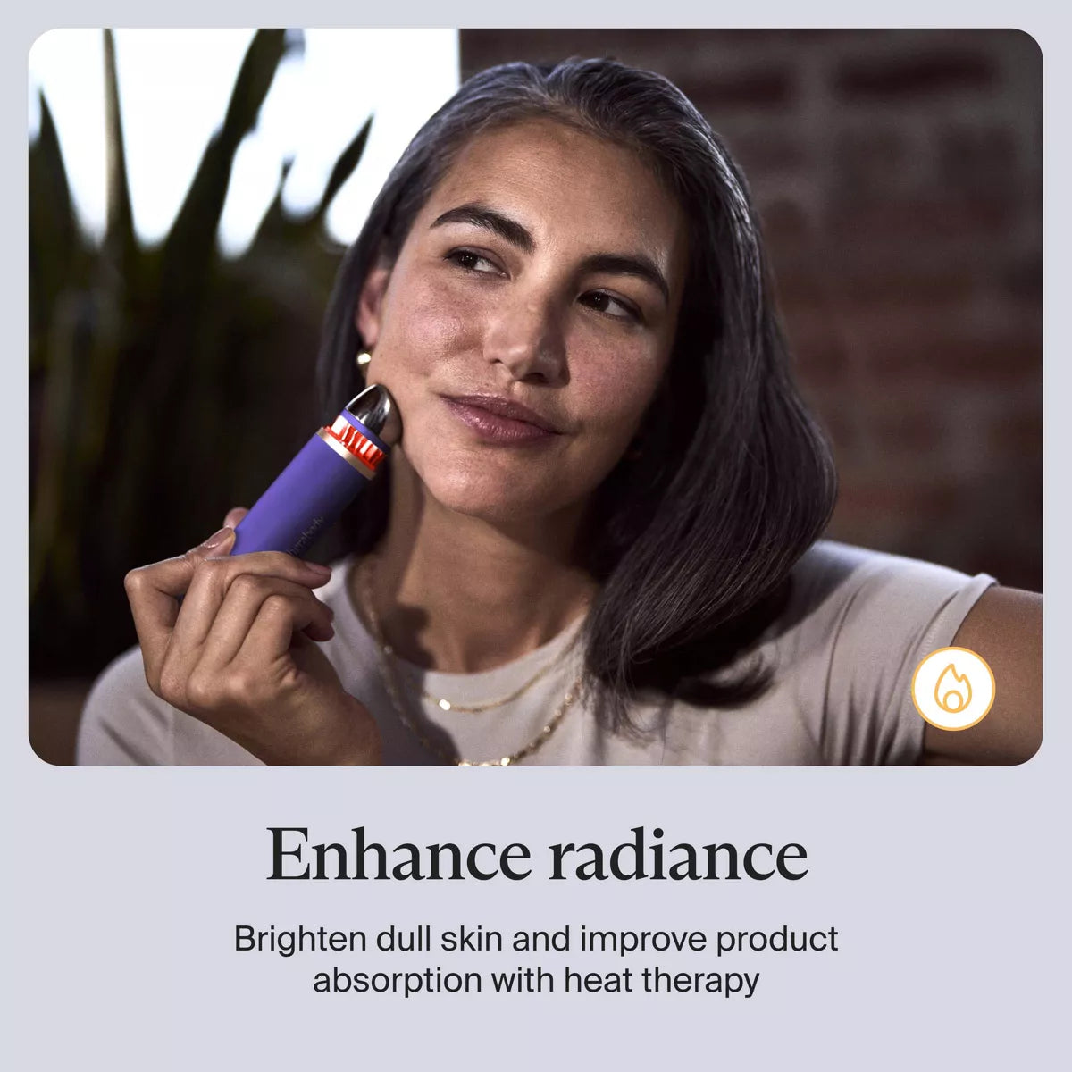 Therabody Theraface Depuffing Cold & Heat Facial Treatment Wand