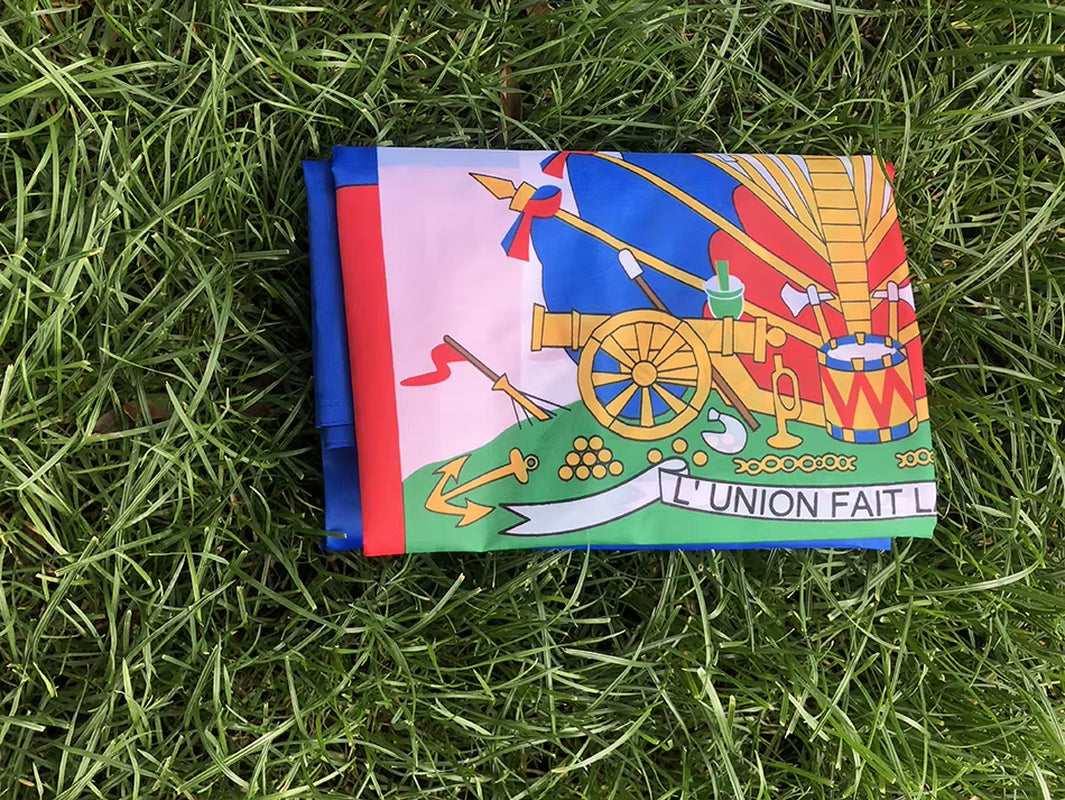 SKY FLAG Free Shipping Haiti Flag 90X150Cm Hanging Polyester Blue Red 2 Sides Printed National Flag Haiti Sports Banner